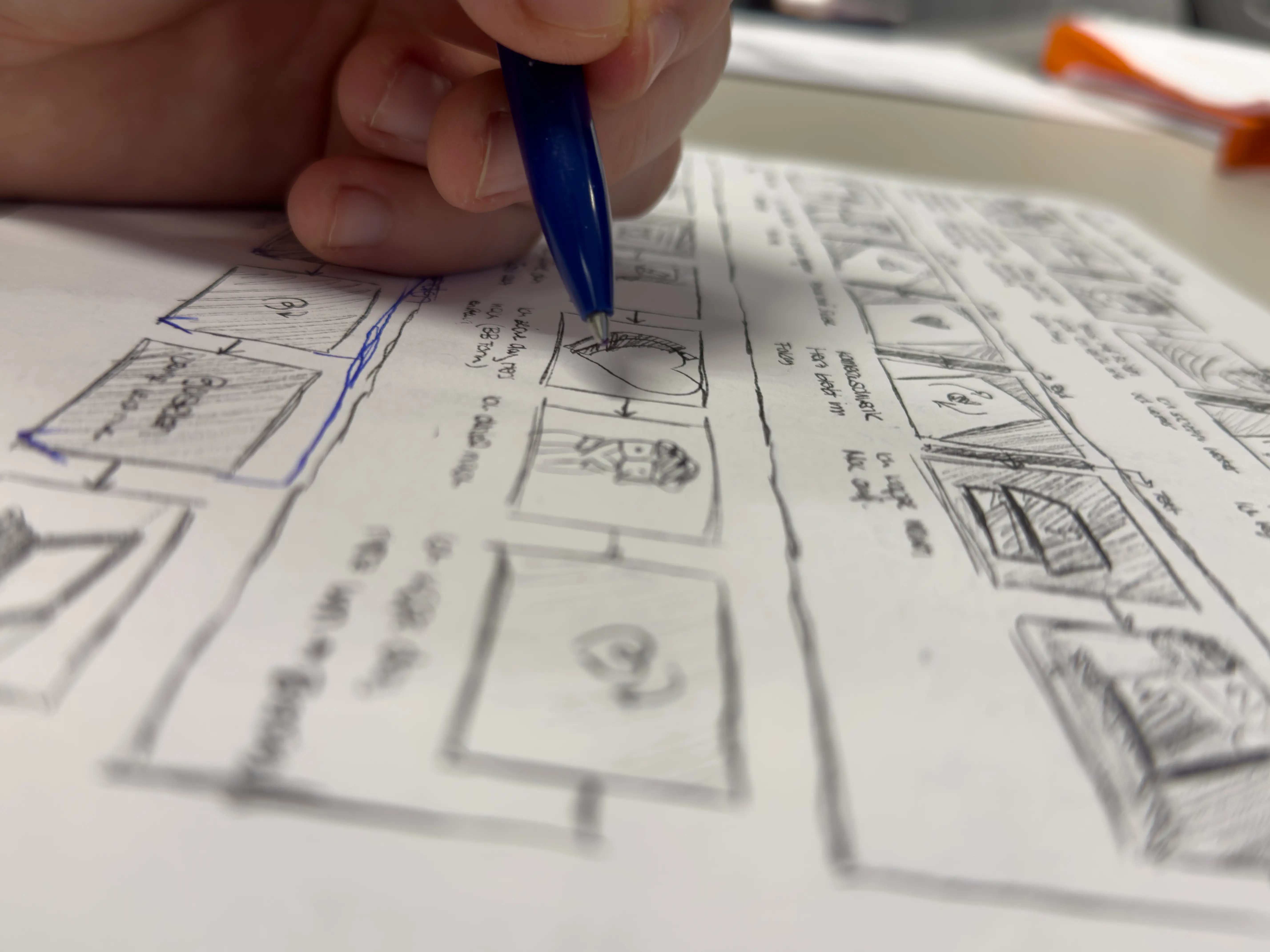 AE Projekt Storyboard