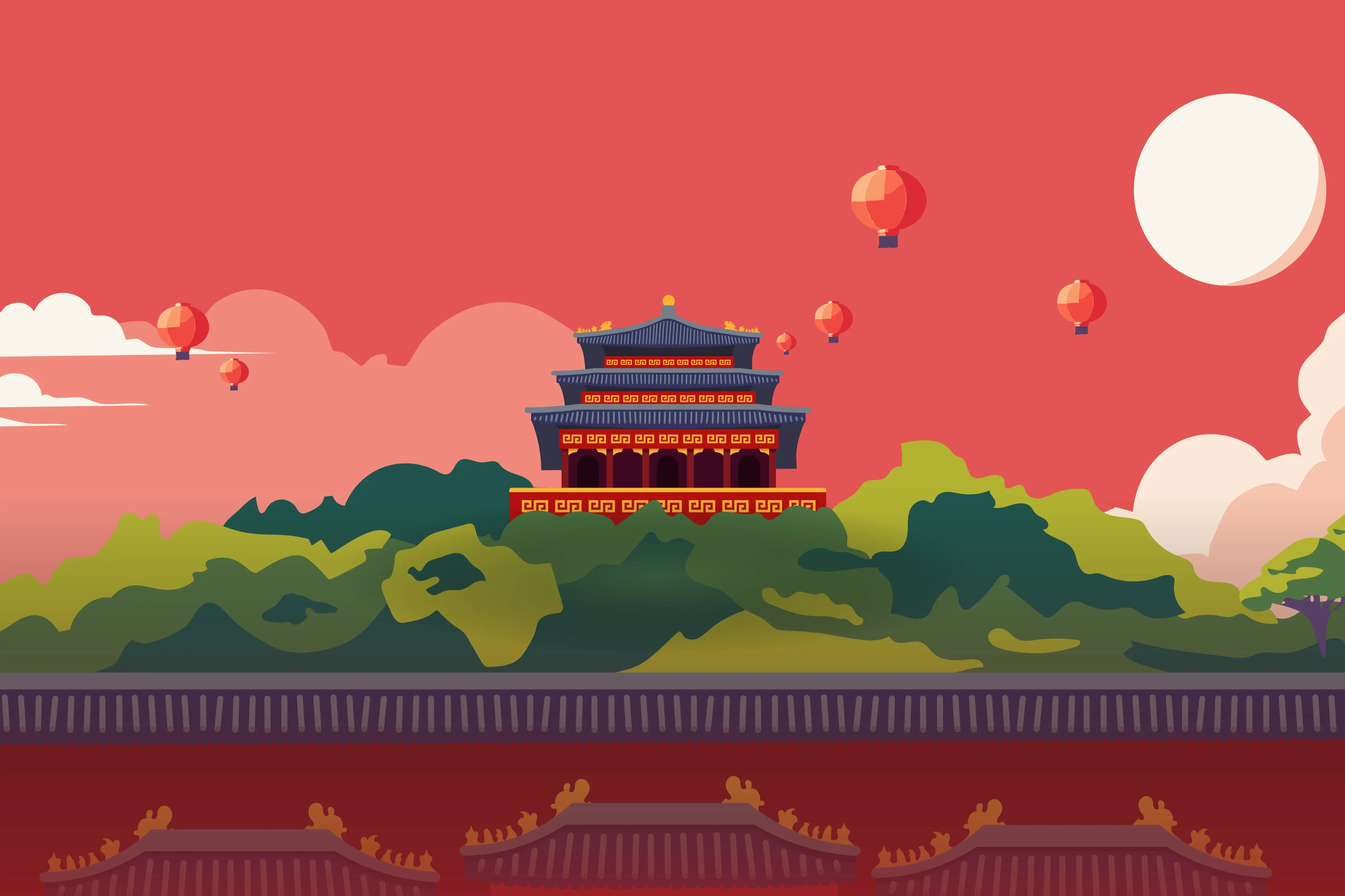 SOLA Vogtland 2026 Keyvisual mit chinesischem Tempel-Motiv